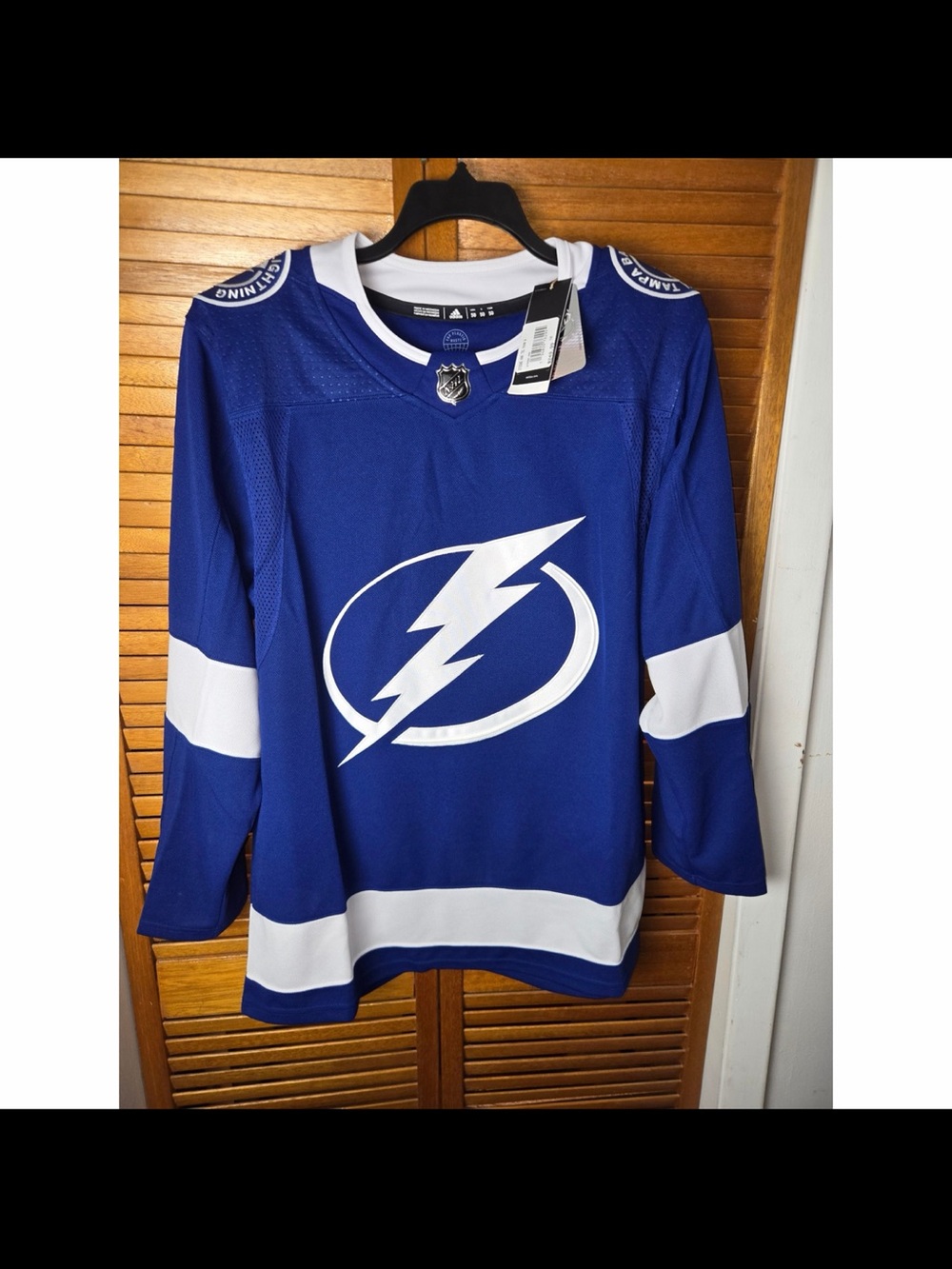 Adidas Tampa Bay Lightning Authentic Home Jersey Size 50
